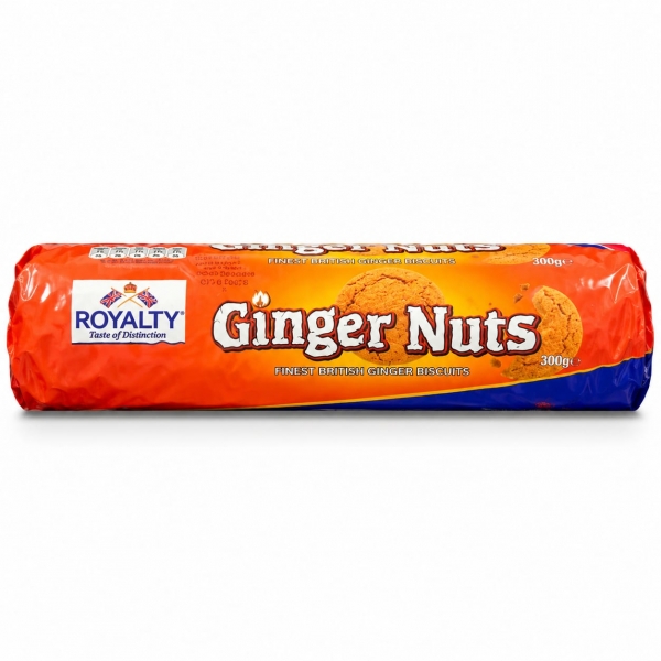 ROYALTY Ginger Nuts British Ginger Biscuits 300g